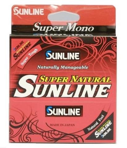 Sunline Super Natural Monofilament Fishing Line (Natural Clear, 25-Pounds/660-Yards)